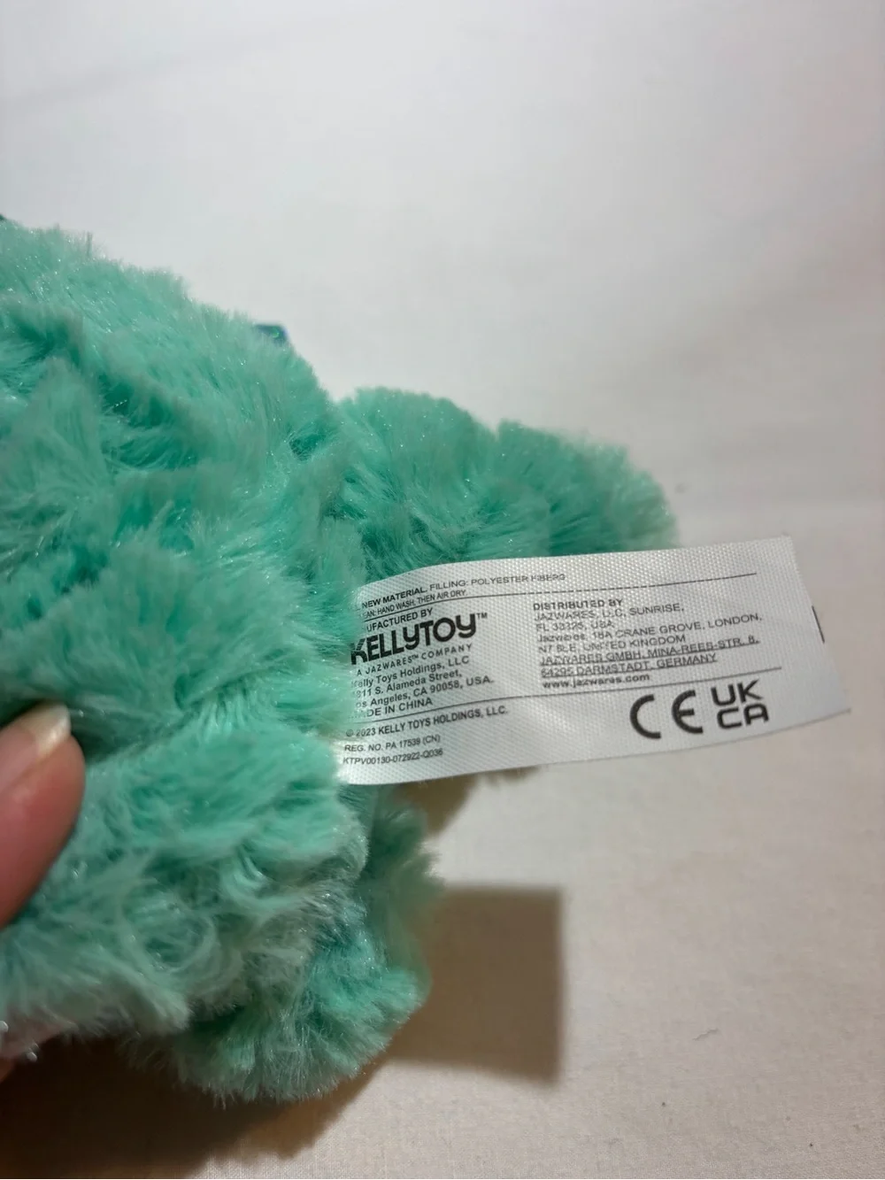 Kellytoy Plush Green Dino Plush Toy - Soft Cuddly Companion